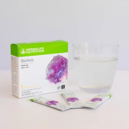 herbalife bioaxis with water and sachets