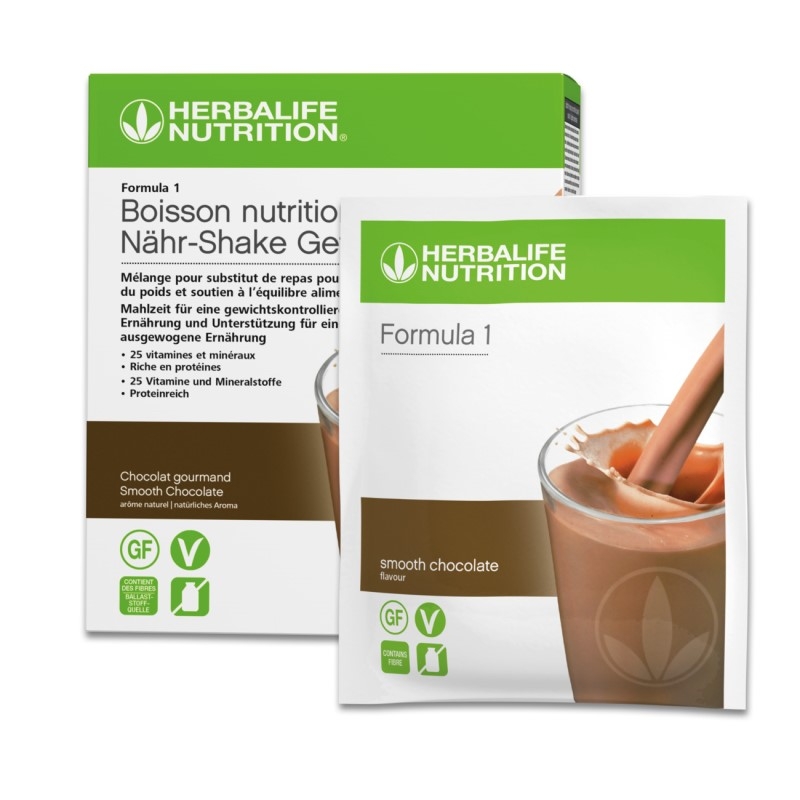 Herbalife Formula 1 Nutritional Shake Mix – Dutch Chocolate, 500g (Vegetarian)