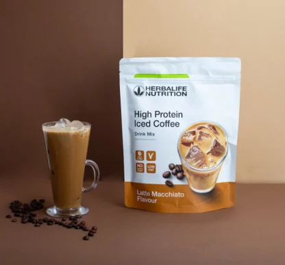 herbalife high protein iced coffee drink