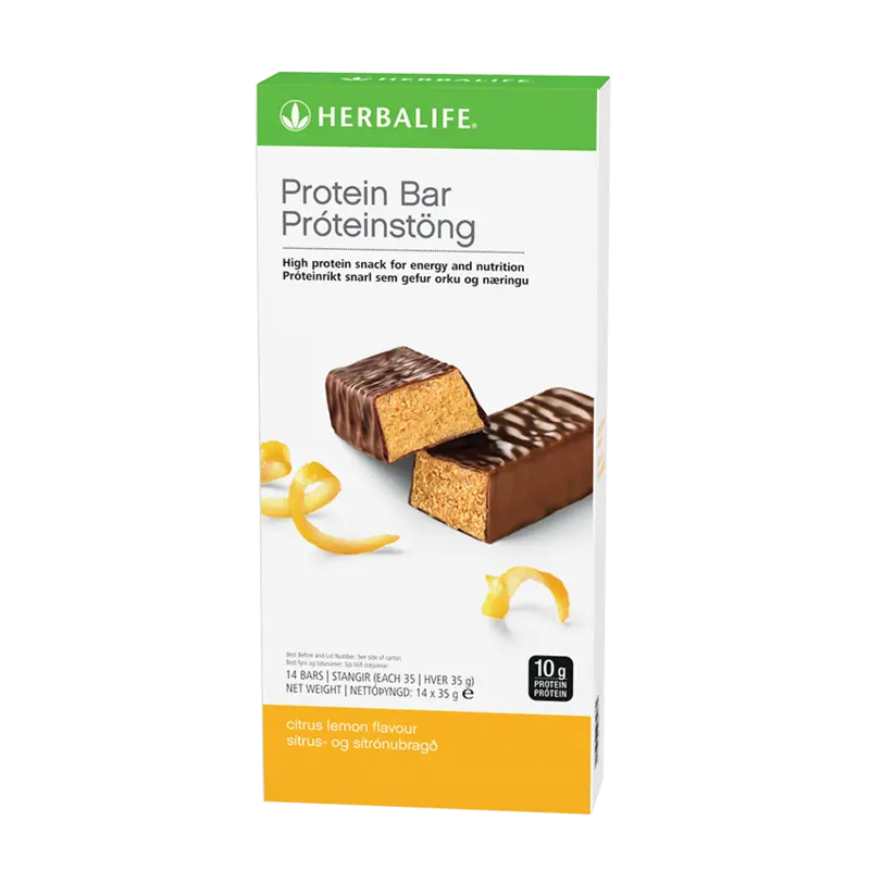 herbalife protein bars citrus lemon