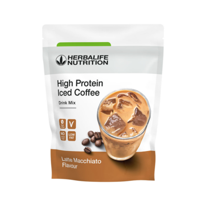 herbalife protein iced coffee latte macchiato