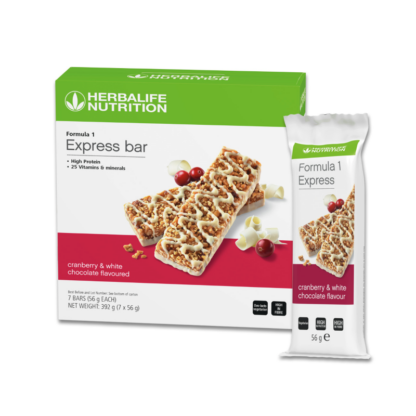 Herbalife Formula 1 Express Cranberry & White Chocolate flavour