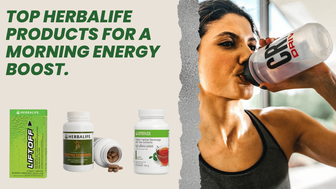 best herbalife products for energy banner