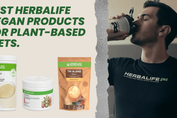 best herbalife vegan products for plant based diets banner