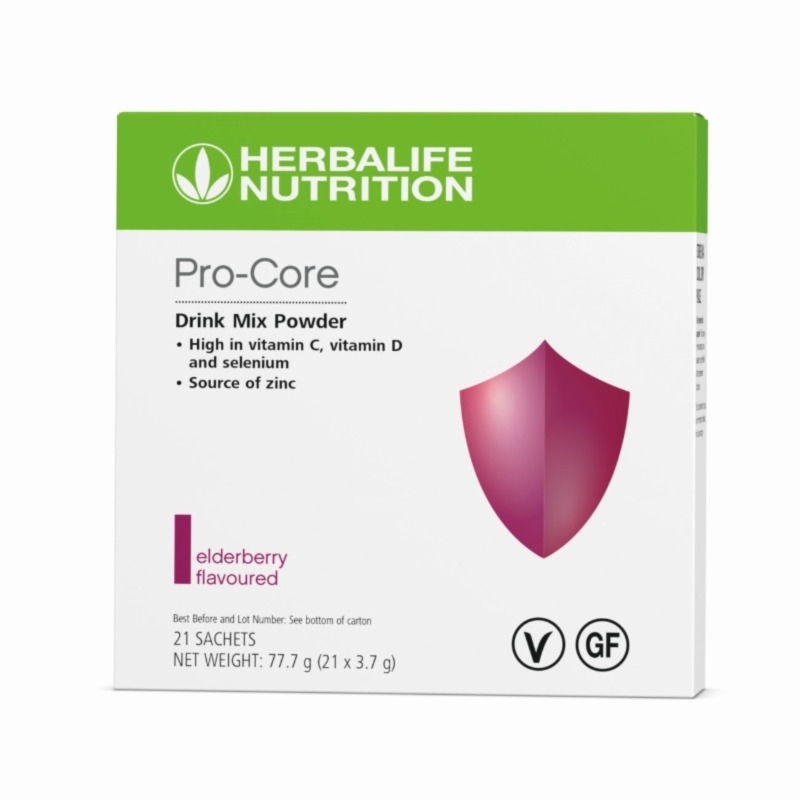 Herbalife Pro-Core helps improve digestion 